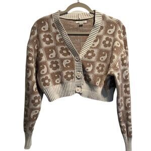 American Eagle cardigan womens size XS long sleeve cropped